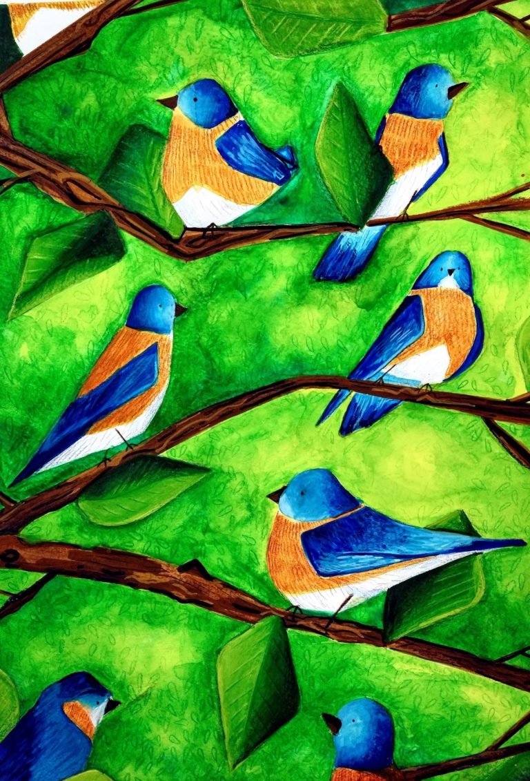 Blue Birds